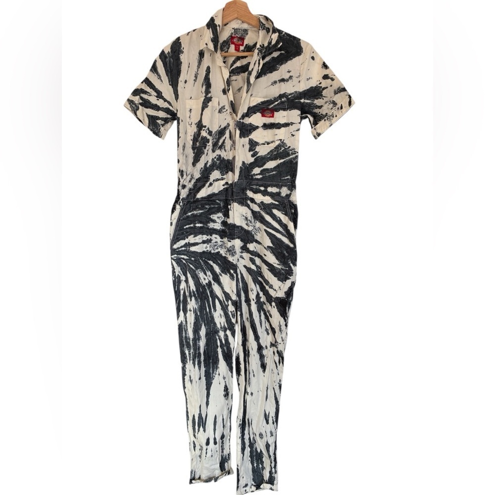 Dickies Girl x Dolls Kill Tie Dye Coveralls Jumpsuit XS